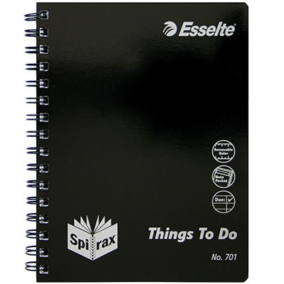 Things To Do Spiral Organiser