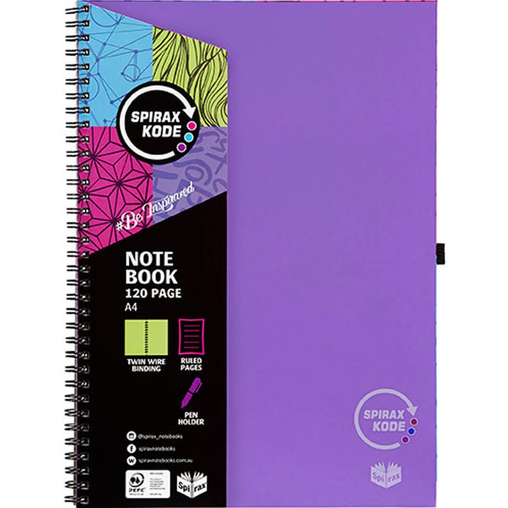 Coloured Cover Spiral Notebooks