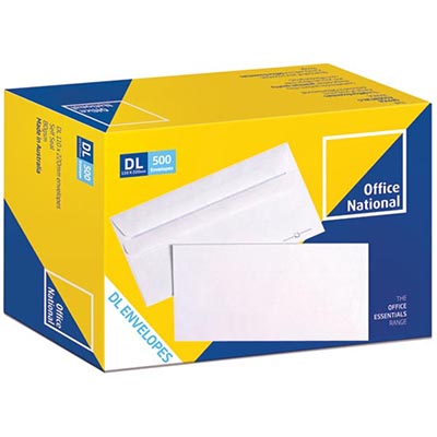 White Correspondence Envelopes