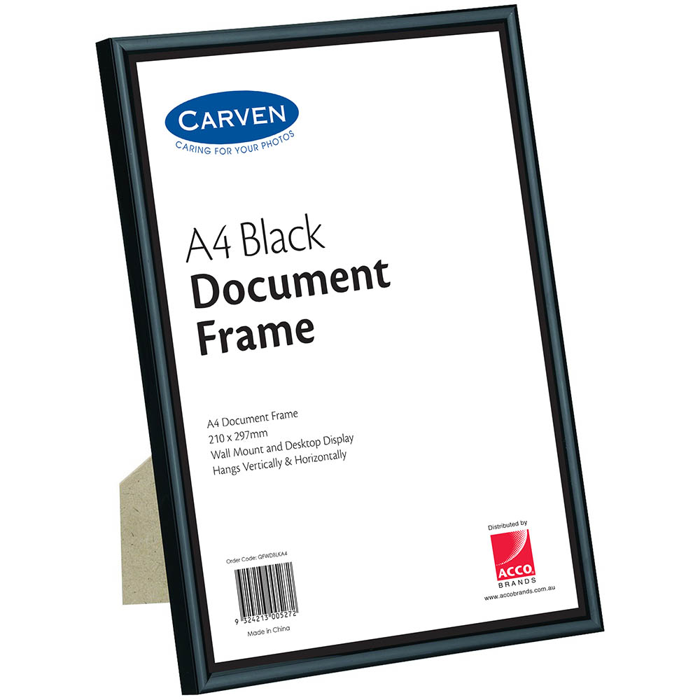 Utility Document and Certificate Frames
