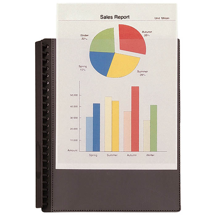 Refillable Display Books Refills & Dividers