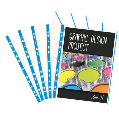 Coloured Edge Sheet Protectors