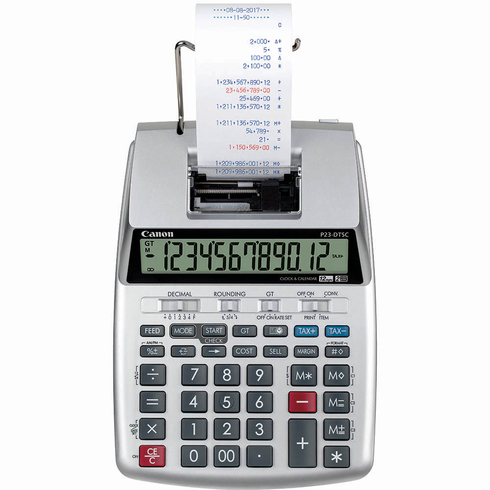 Portable Printing Calculators
